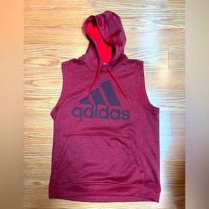 Adidas Sleeveless Hoodie (Like New)